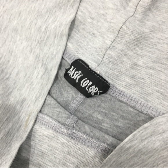 BASIC COLORS Grey Skirt - Picture 4 of 8